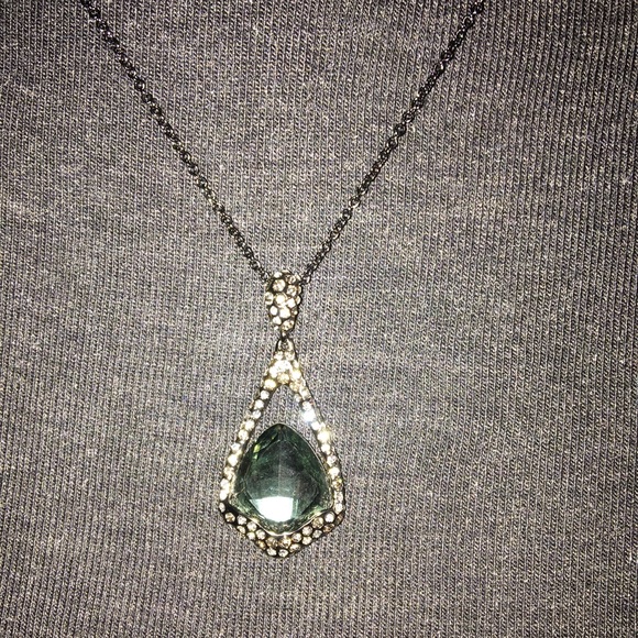 Alexis Bittar Jewelry - ALEXIS BITTAR AUTHENTIC RARE BLACK GUNMETAL N…